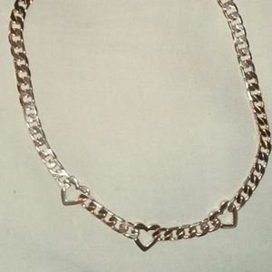 Jessica Simpson gold necklace